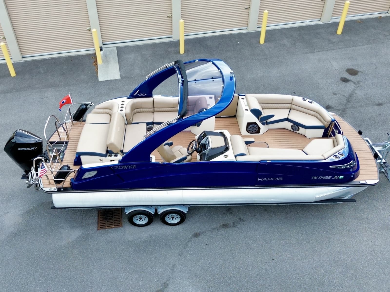 2019 Harris Crowne 250 SL Tritoon - Photo 8