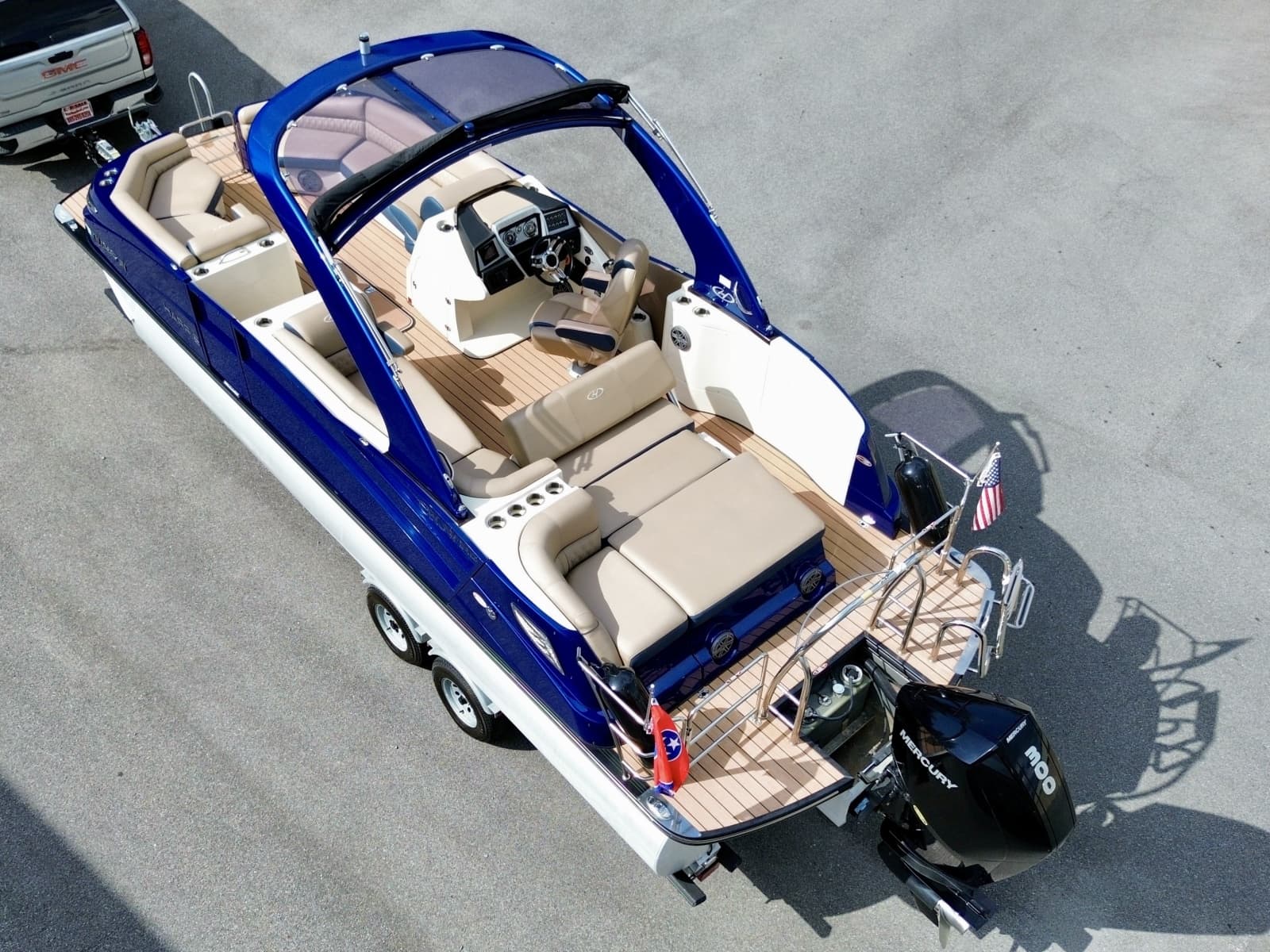 2019 Harris Crowne 250 SL Tritoon - Photo 19