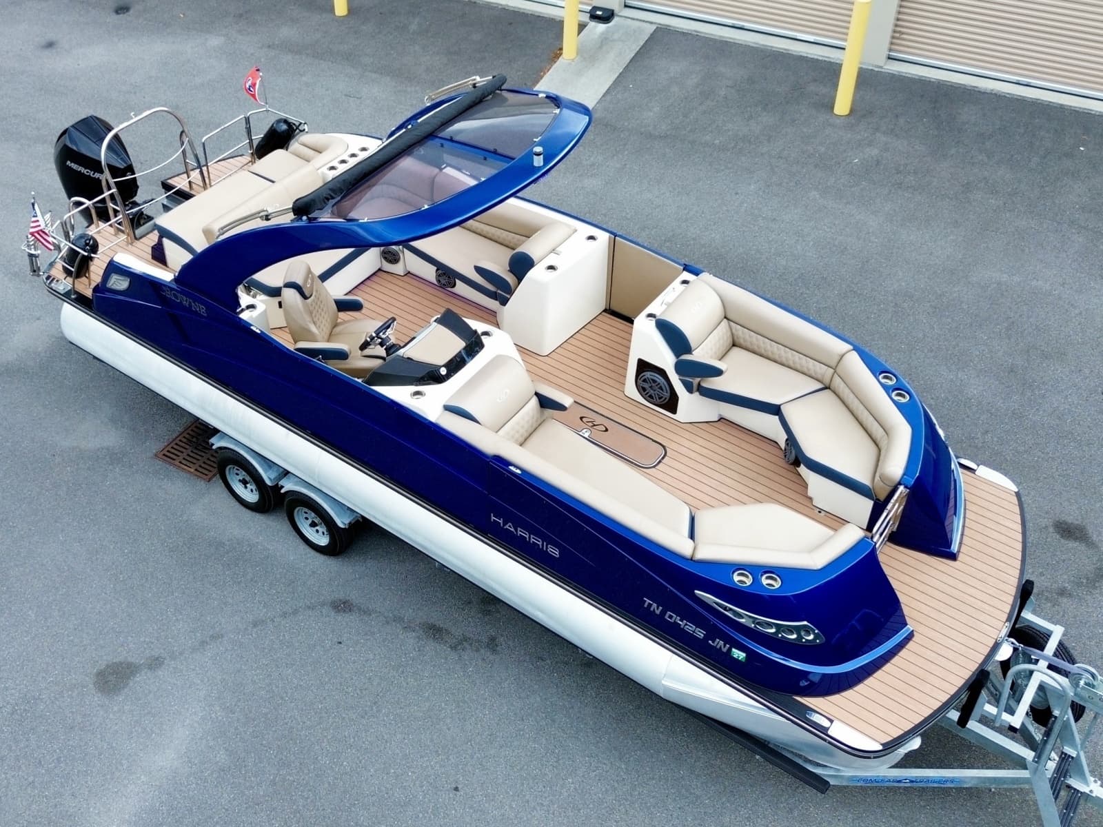 2019 Harris Crowne 250 SL Tritoon - Photo 10