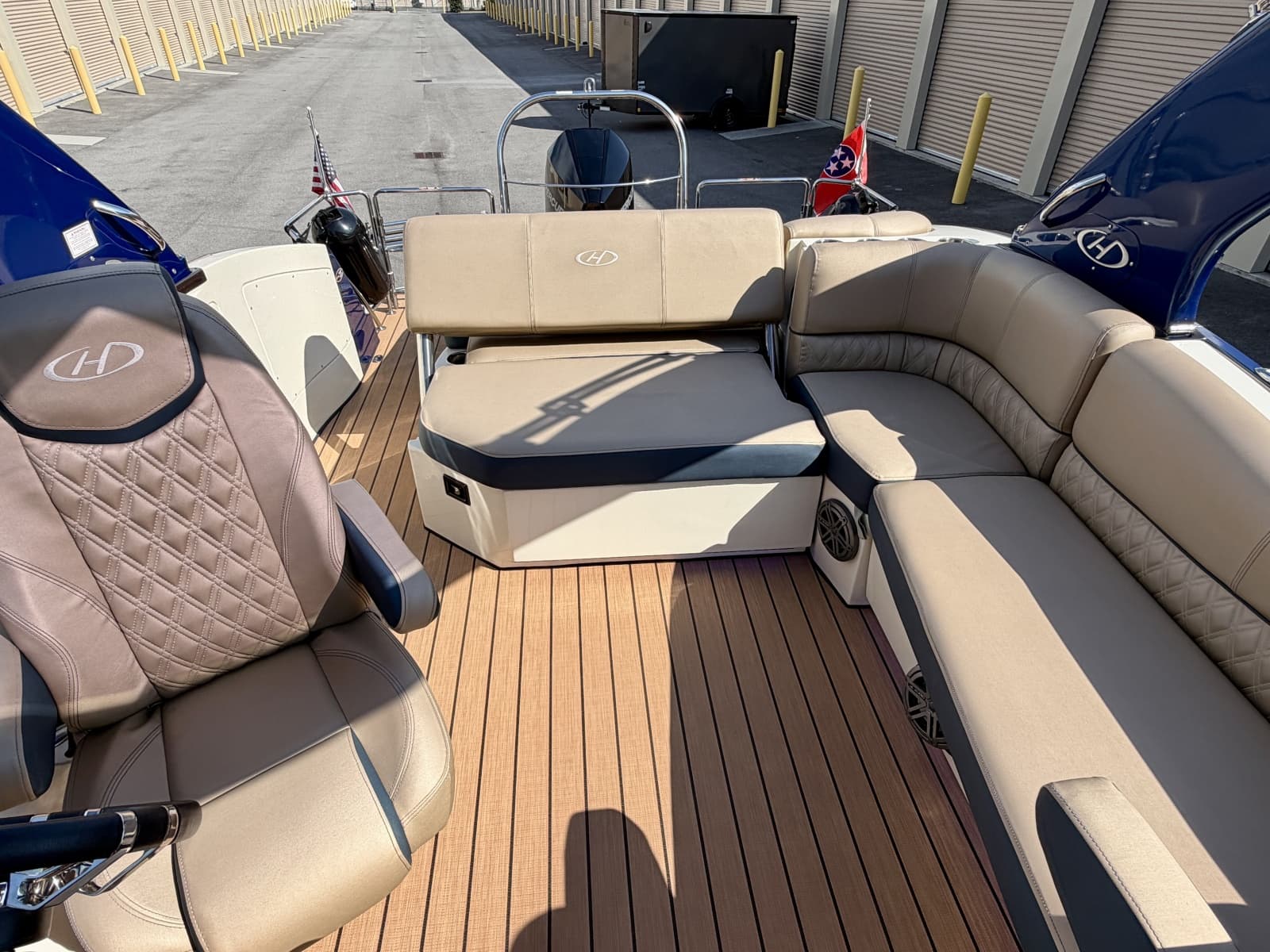 2019 Harris Crowne 250 SL Tritoon - Photo 77