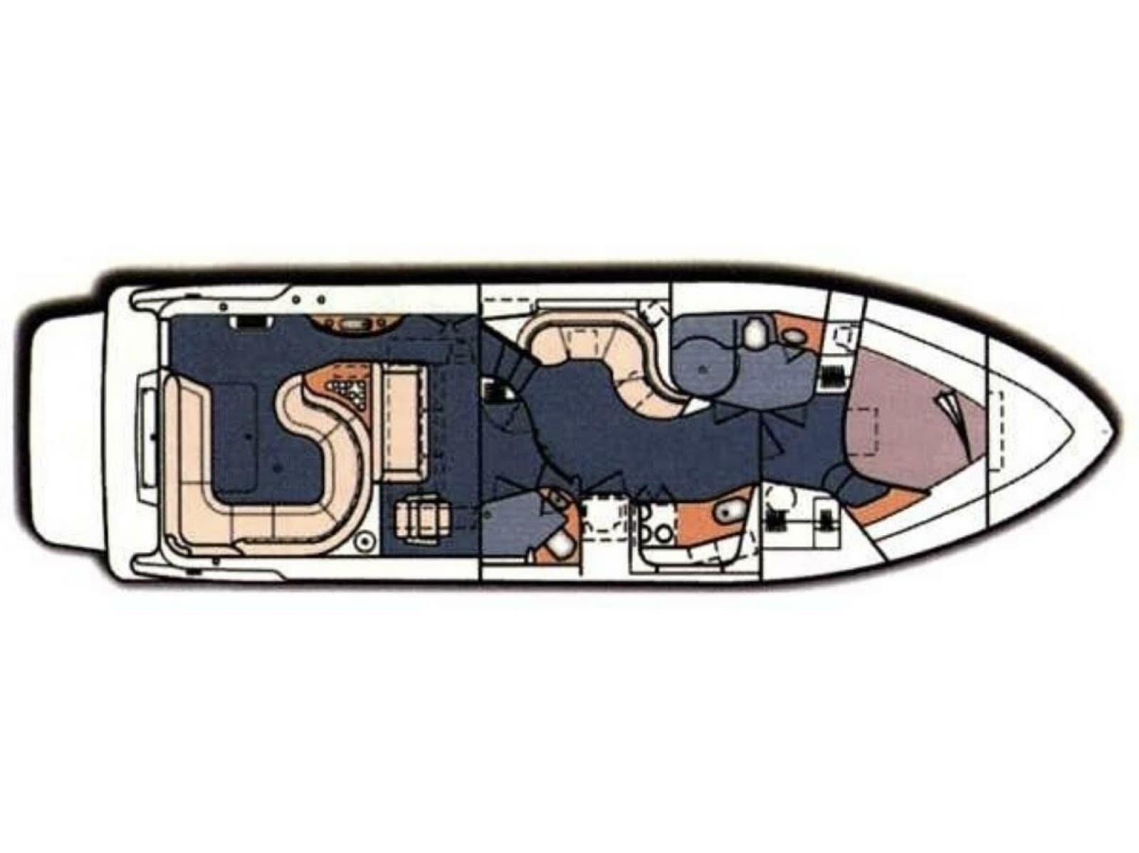 1997 Sea Ray 450 Sundancer - Photo 2