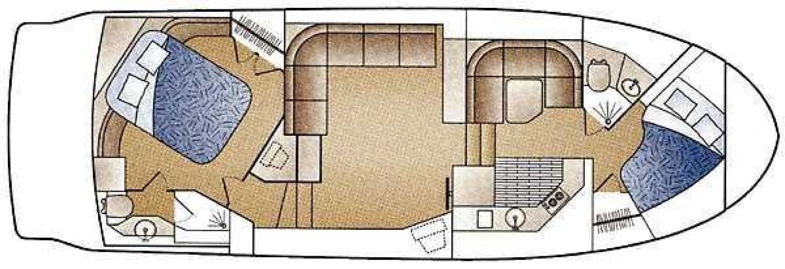 2000 Carver 406 Aft Cabin Motor Yacht - Photo 76