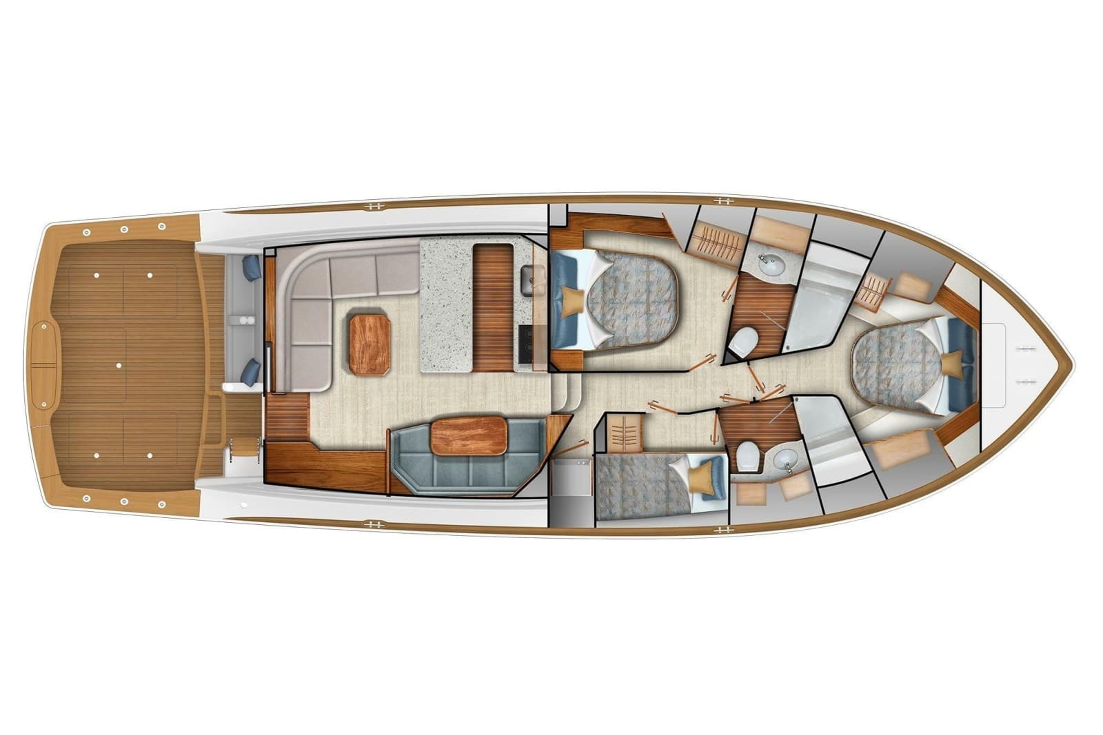 1998 Viking 50 Convertible - Photo 62