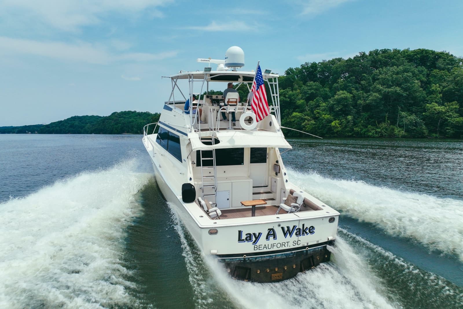 1990 Viking 53 Convertible - Photo 6