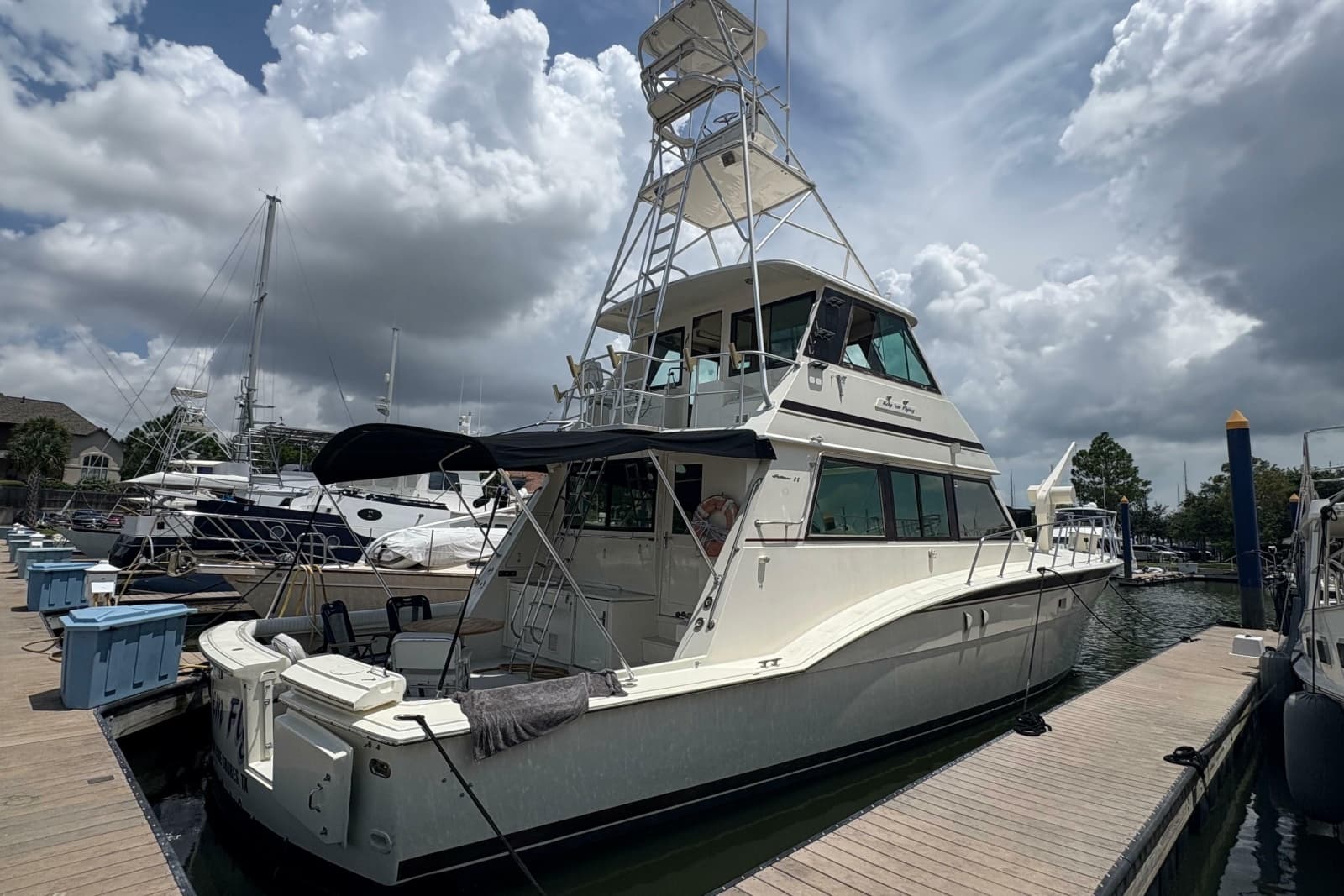 1985 Hatteras 60 Convertible - Photo 86