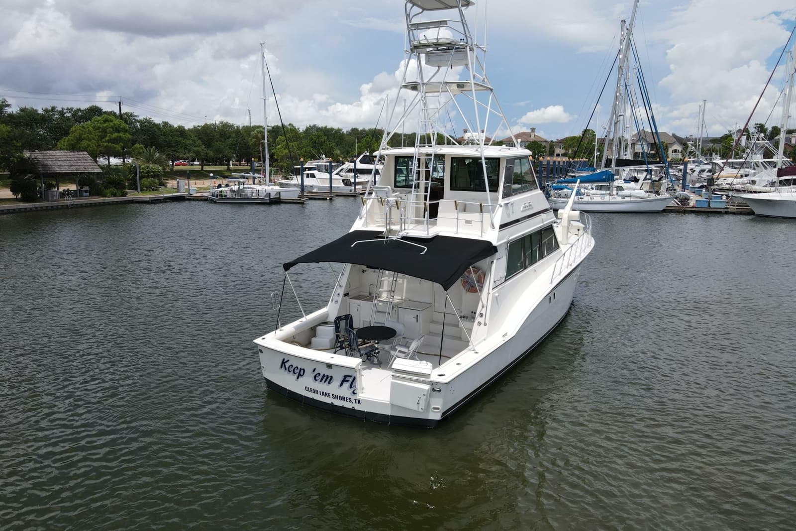 1985 Hatteras 60 Convertible - Photo 5
