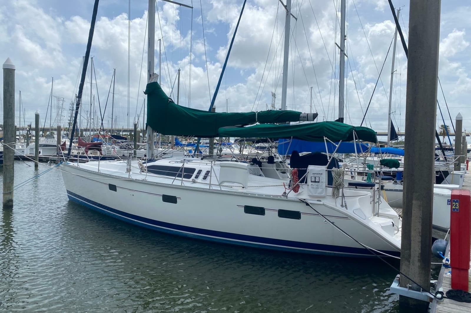 1996 Hunter Legend 40.5 - Photo 33