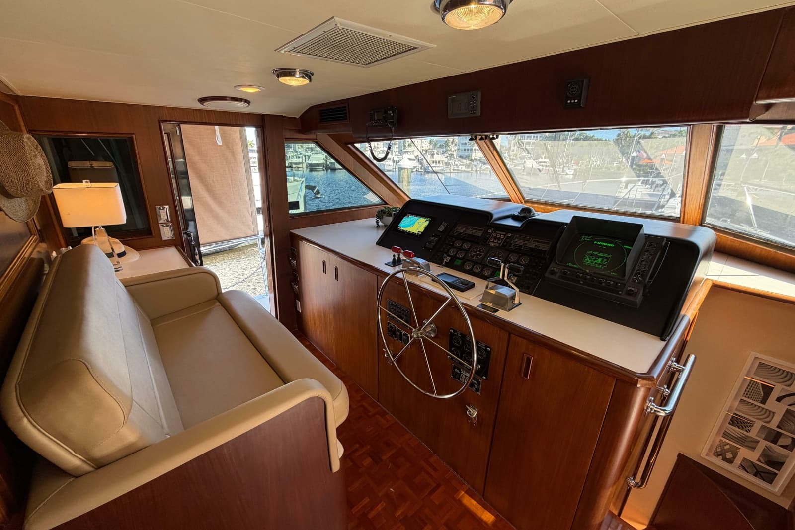 1991 Hatteras 70 Cockpit Motor Yacht - Photo 69
