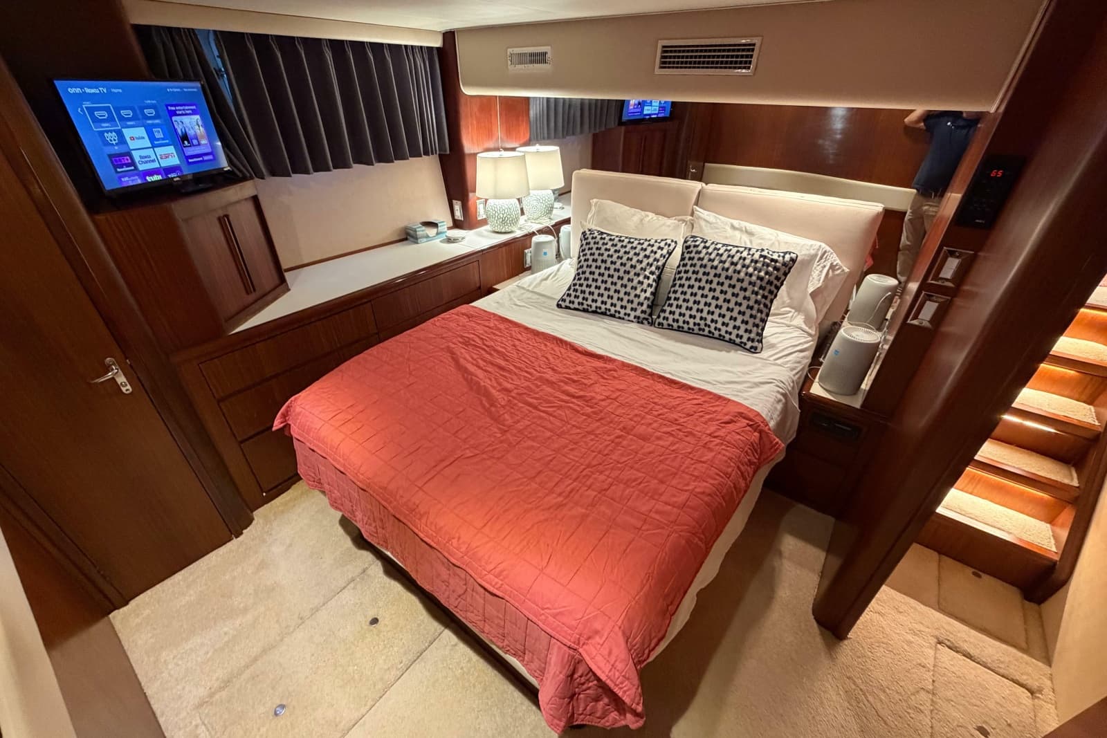 1991 Hatteras 70 Cockpit Motor Yacht - Photo 78
