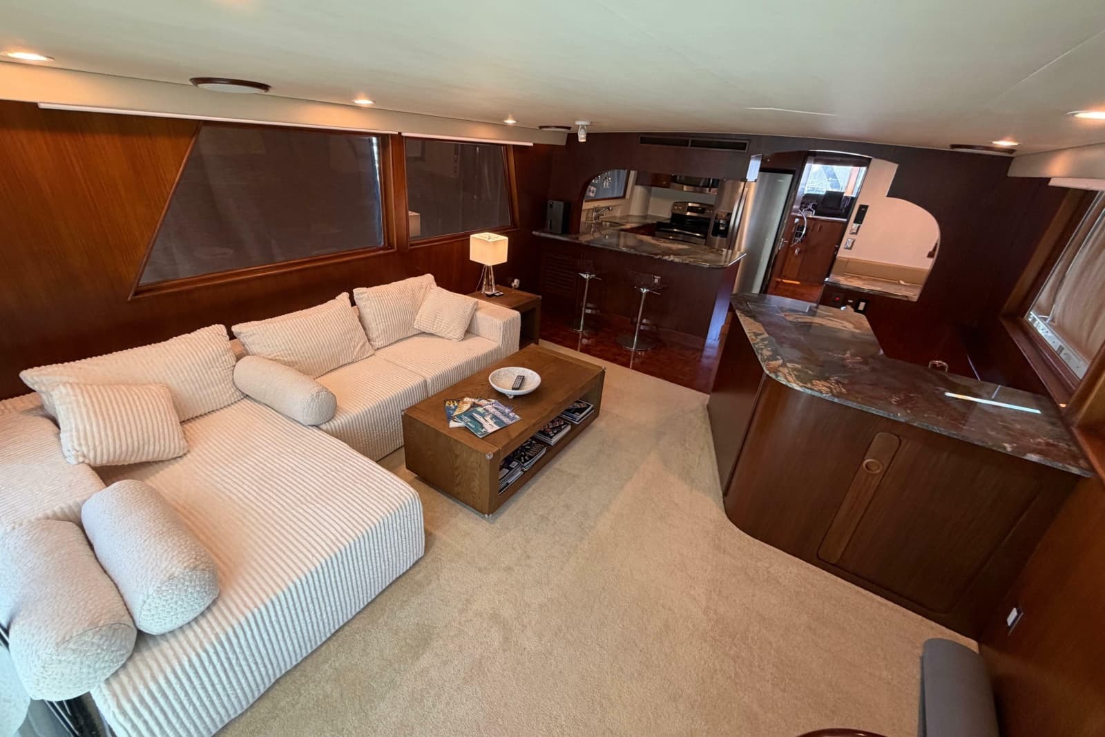 1991 Hatteras 70 Cockpit Motor Yacht - Photo 56