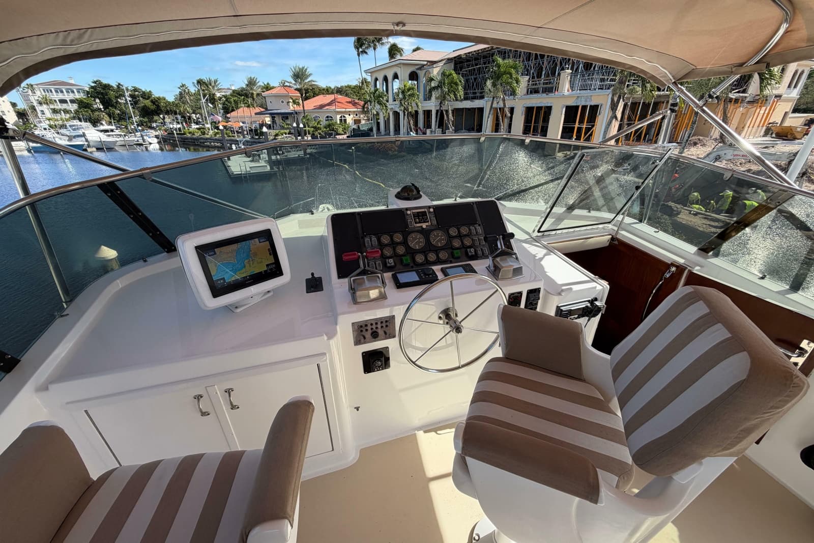 1991 Hatteras 70 Cockpit Motor Yacht - Photo 46