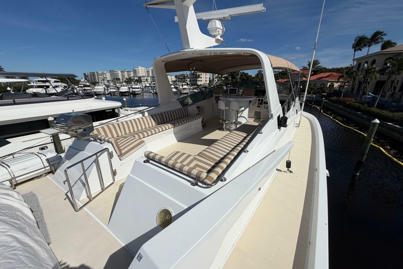 1991 Hatteras 70 Cockpit Motor Yacht - Photo 51