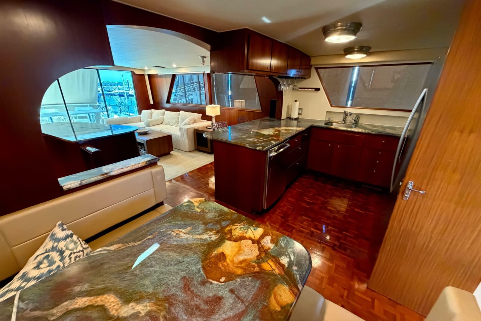1991 Hatteras 70 Cockpit Motor Yacht - Photo 65