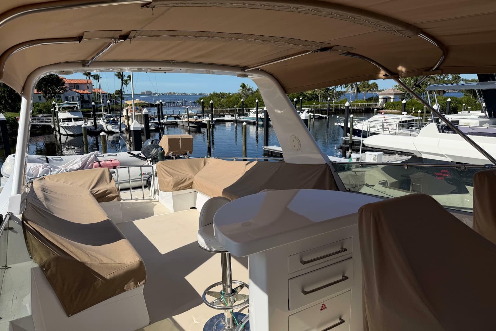 1991 Hatteras 70 Cockpit Motor Yacht - Photo 41
