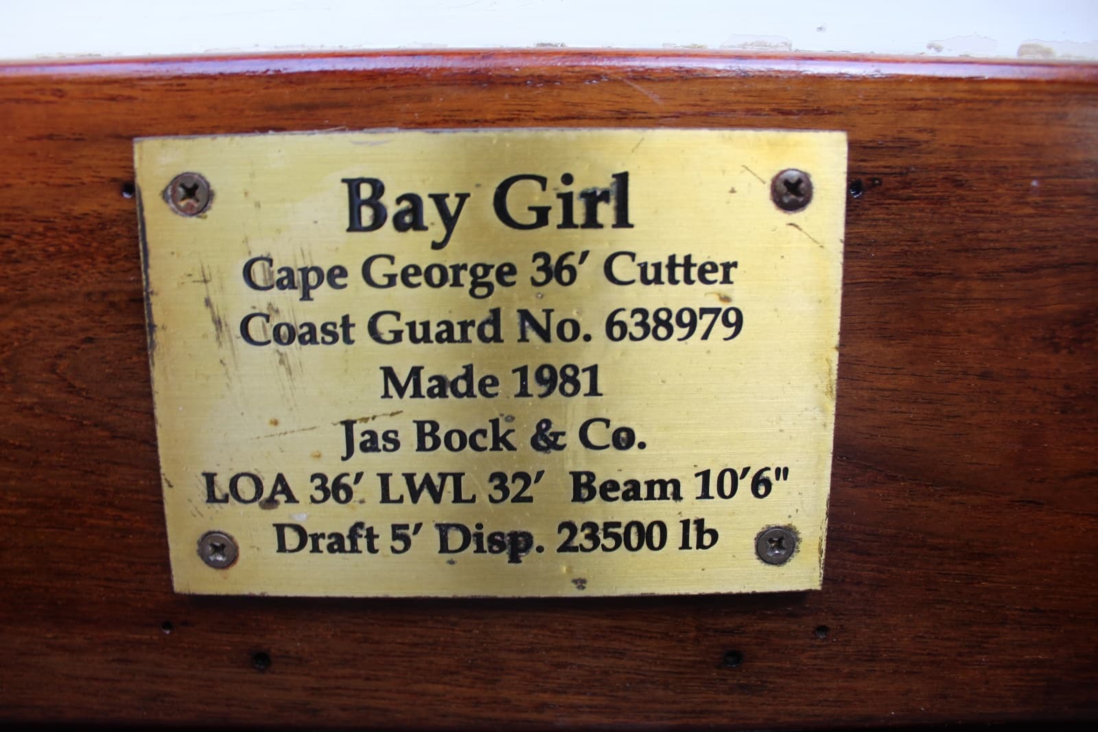 1981 Cape George 36' Cutter - Photo 33
