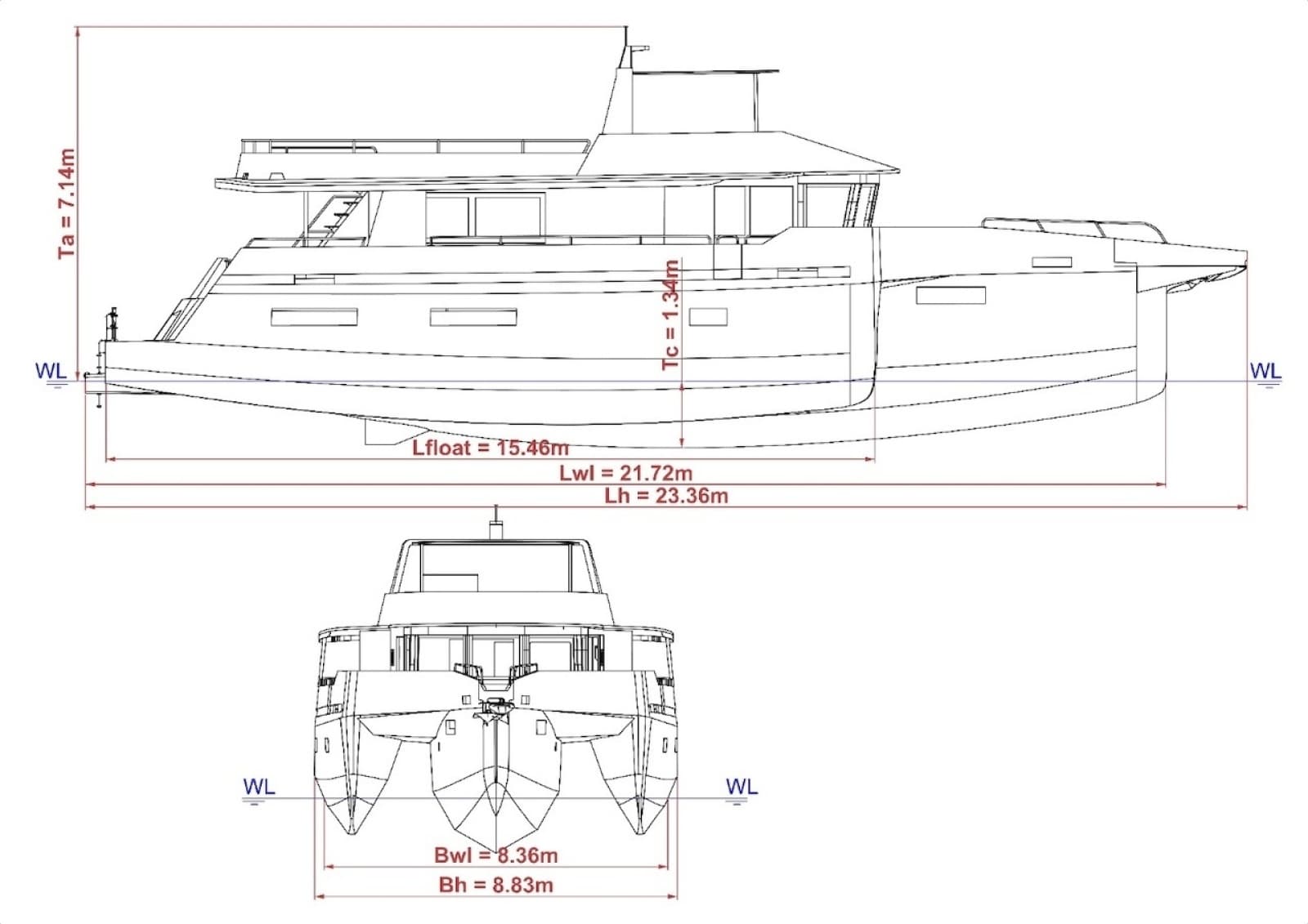 2022 Neel LEEN 72 Trimaran - Photo 62