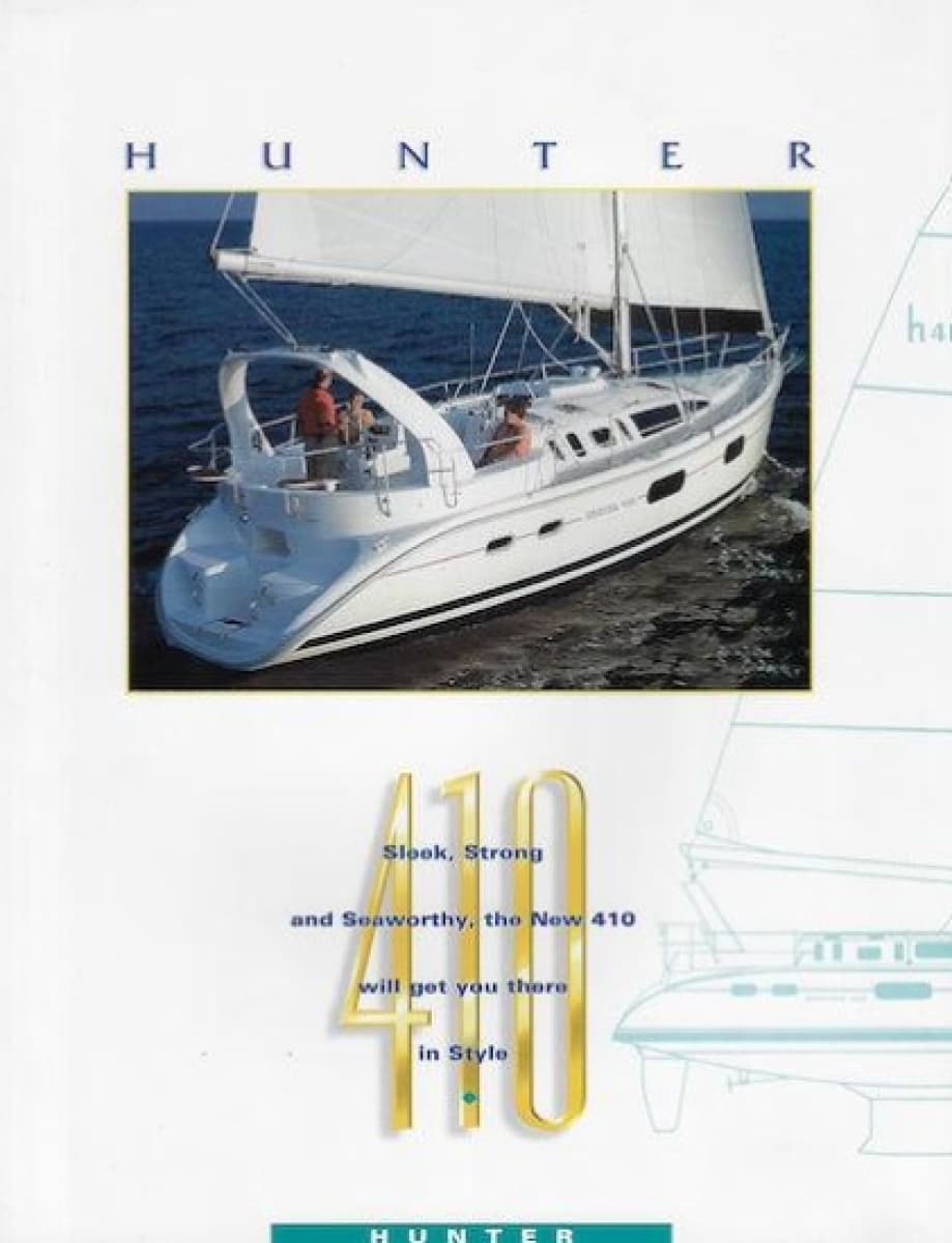 1999 Hunter 410 - Photo 36