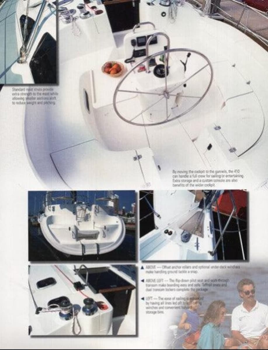 1999 Hunter 410 - Photo 37