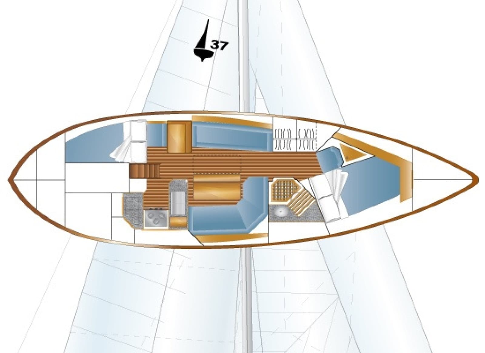 1994 Pacific Seacraft 37 - Photo 91
