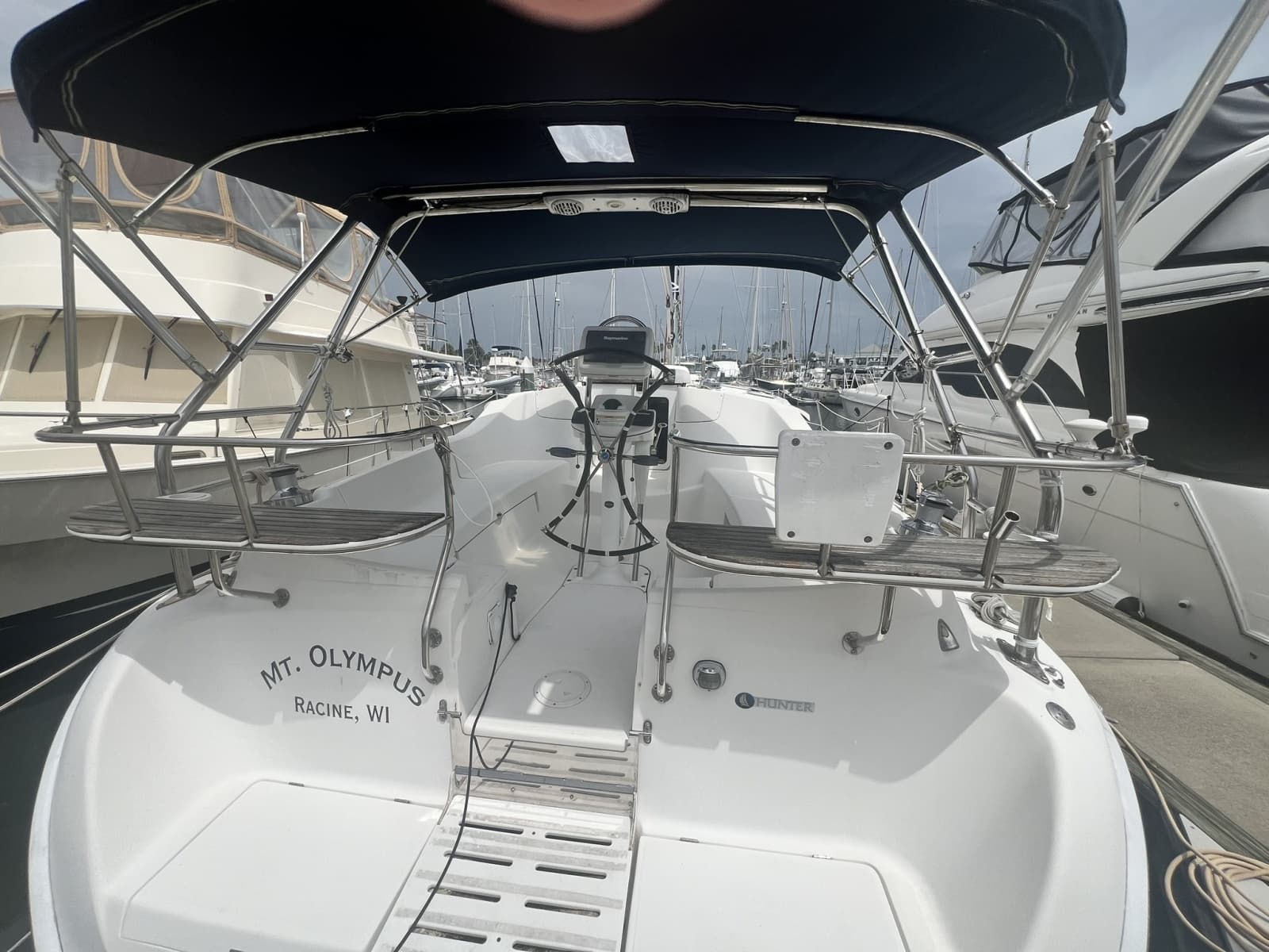 2007 Hunter 41 Deck Salon - Photo 3