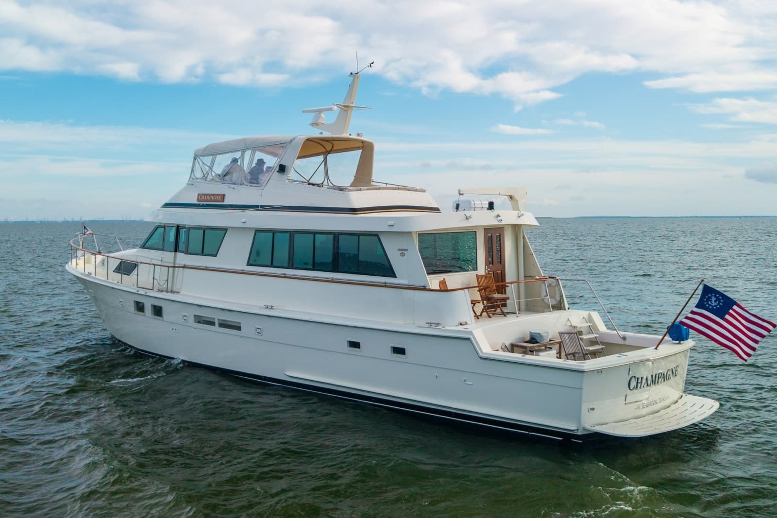 1989 Hatteras 74 Cockpit Motor Yacht - Photo 70