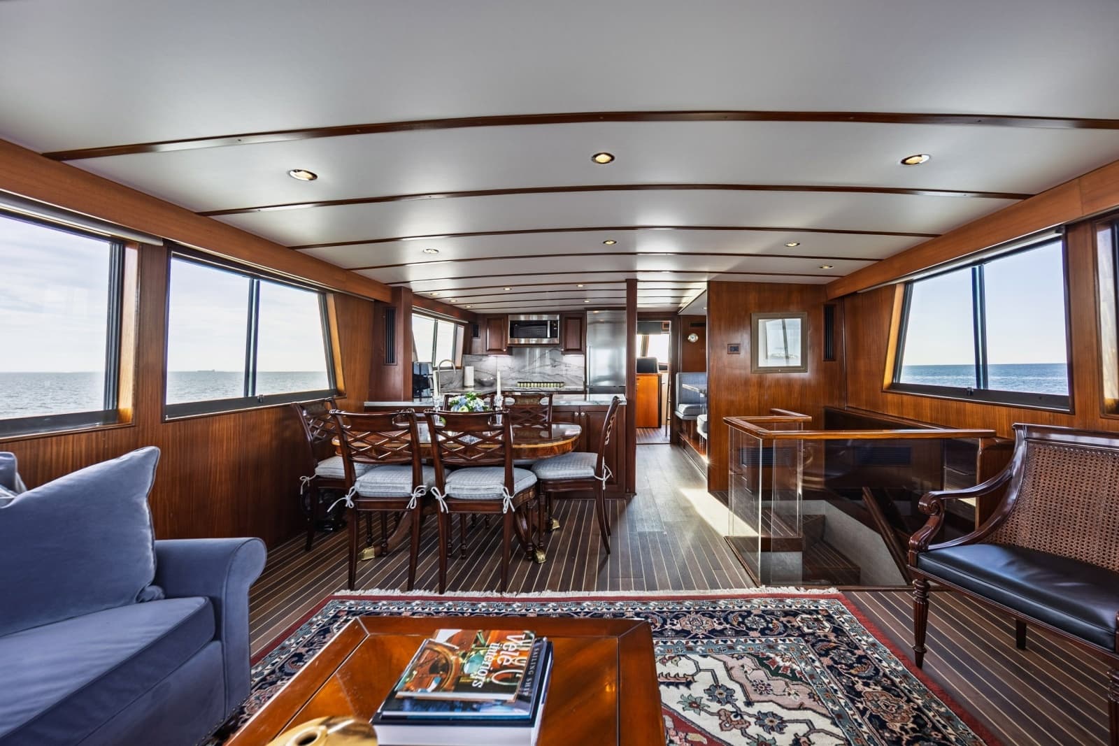 1989 Hatteras 74 Cockpit Motor Yacht - Photo 12