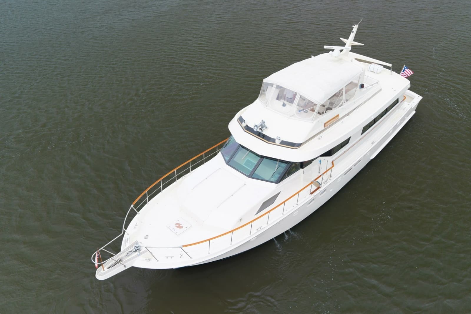 1989 Hatteras 74 Cockpit Motor Yacht - Photo 53