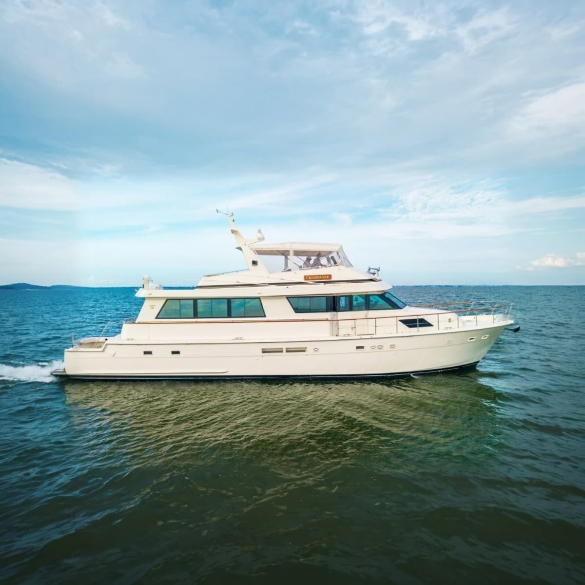 1989 Hatteras 74 Cockpit Motor Yacht - Photo 1