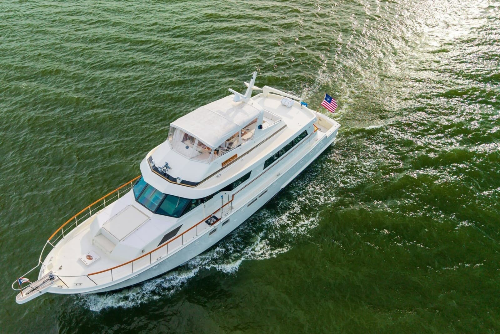 1989 Hatteras 74 Cockpit Motor Yacht - Photo 74