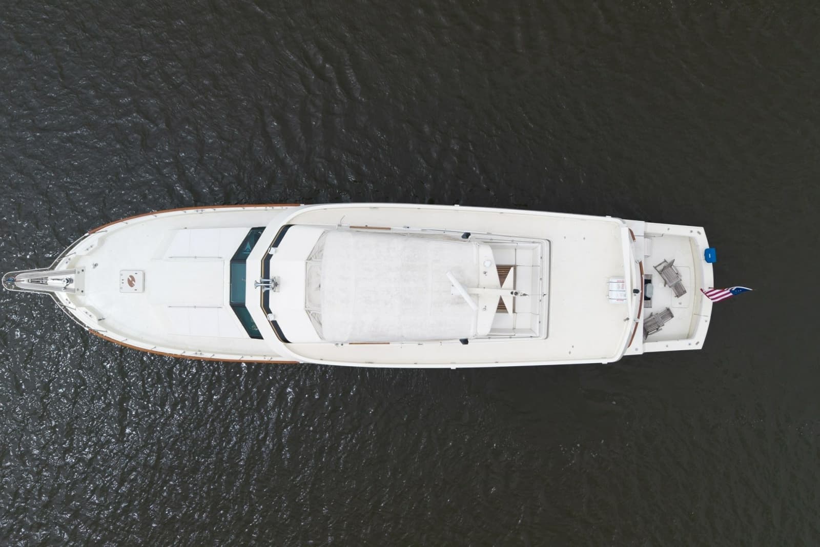 1989 Hatteras 74 Cockpit Motor Yacht - Photo 52