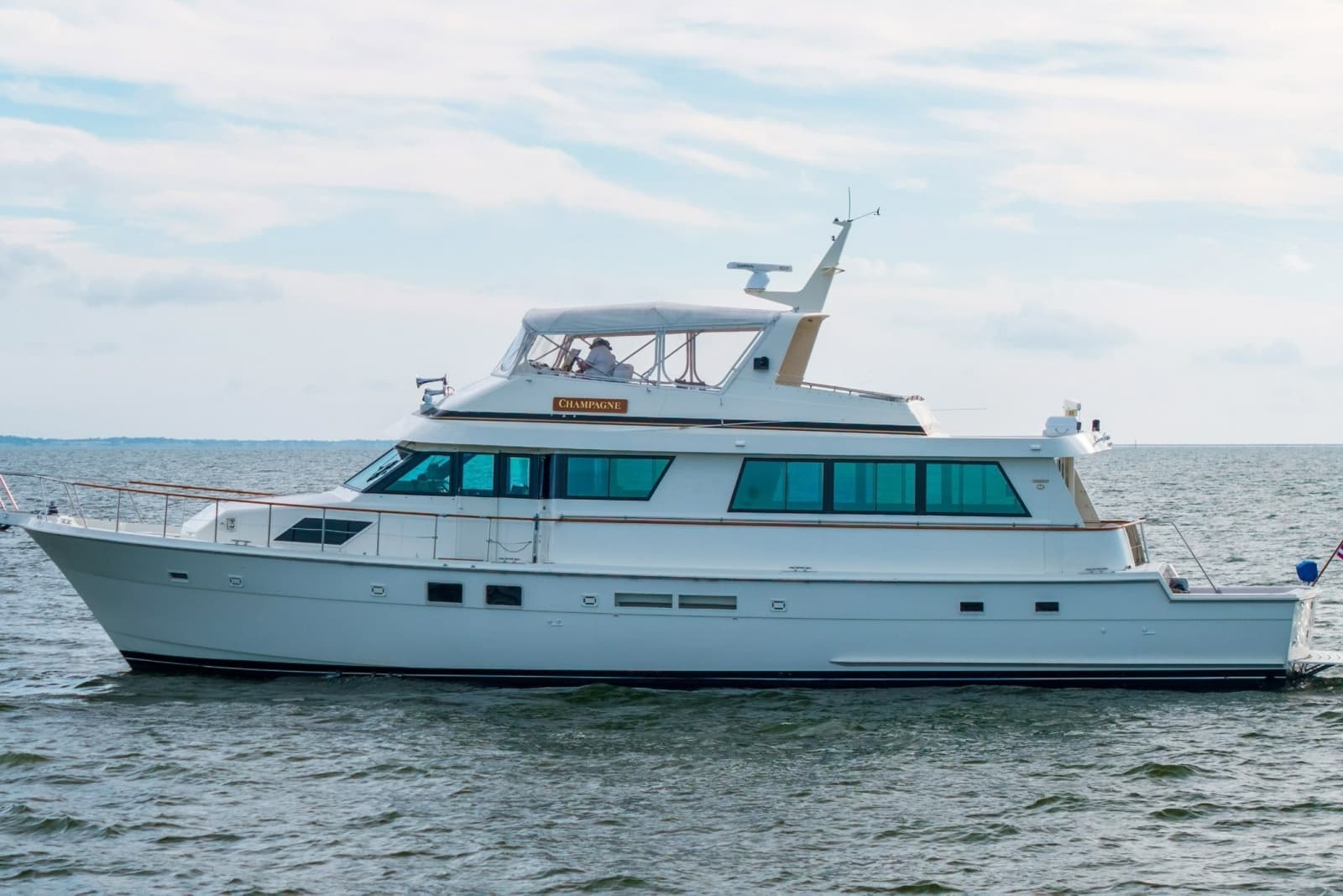 1989 Hatteras 74 Cockpit Motor Yacht - Photo 6