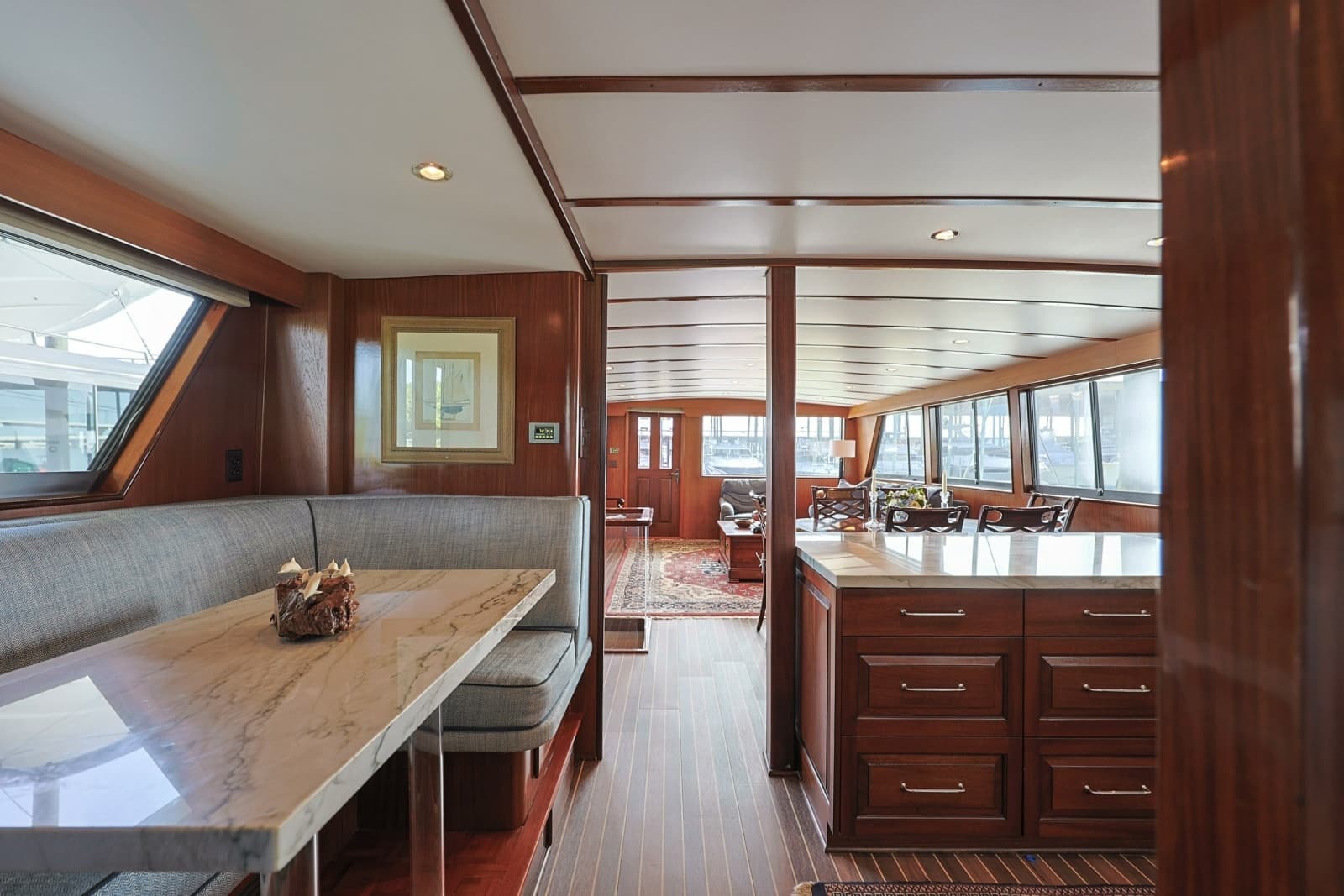 1989 Hatteras 74 Cockpit Motor Yacht - Photo 17