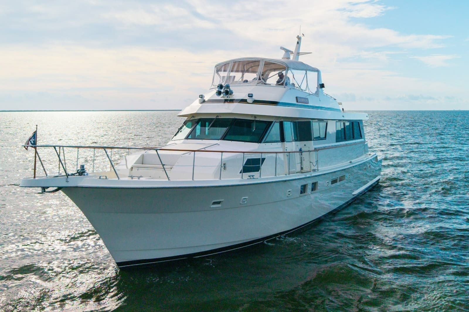 1989 Hatteras 74 Cockpit Motor Yacht - Photo 5