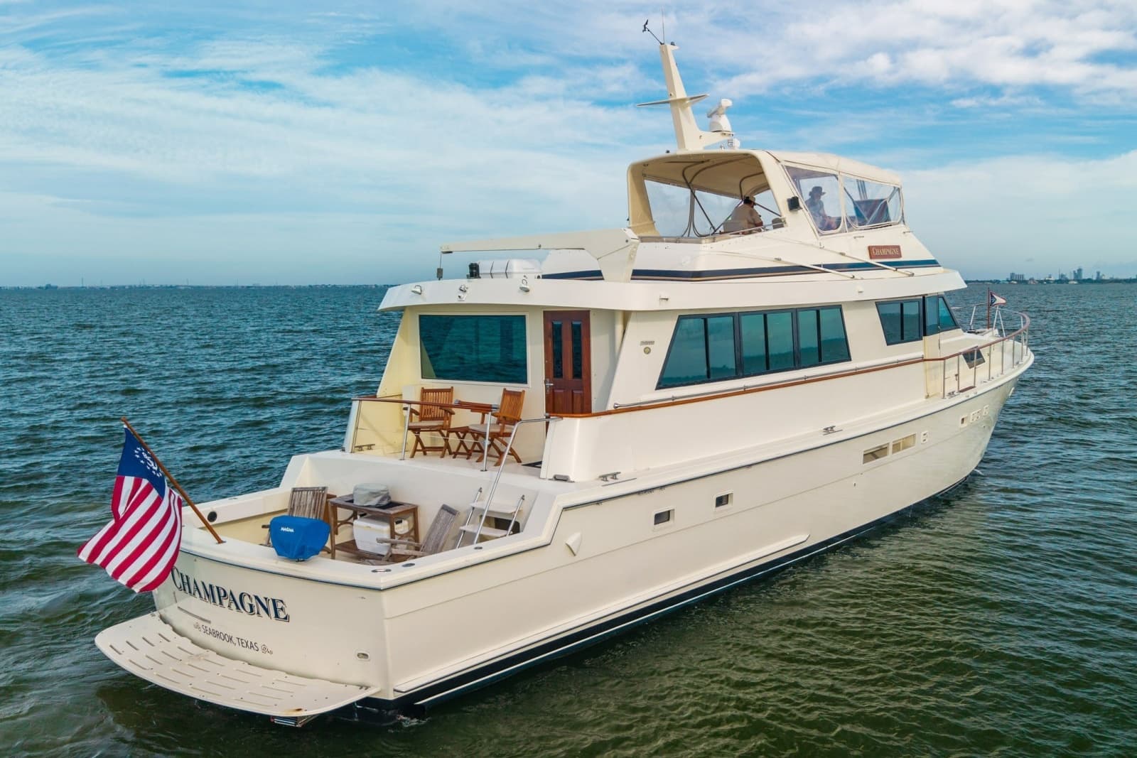 1989 Hatteras 74 Cockpit Motor Yacht - Photo 72