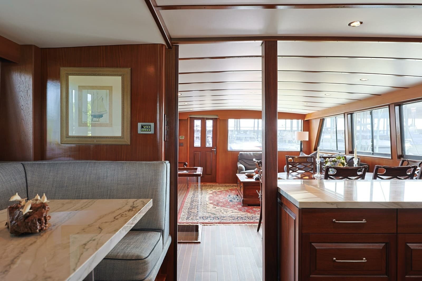 1989 Hatteras 74 Cockpit Motor Yacht - Photo 16