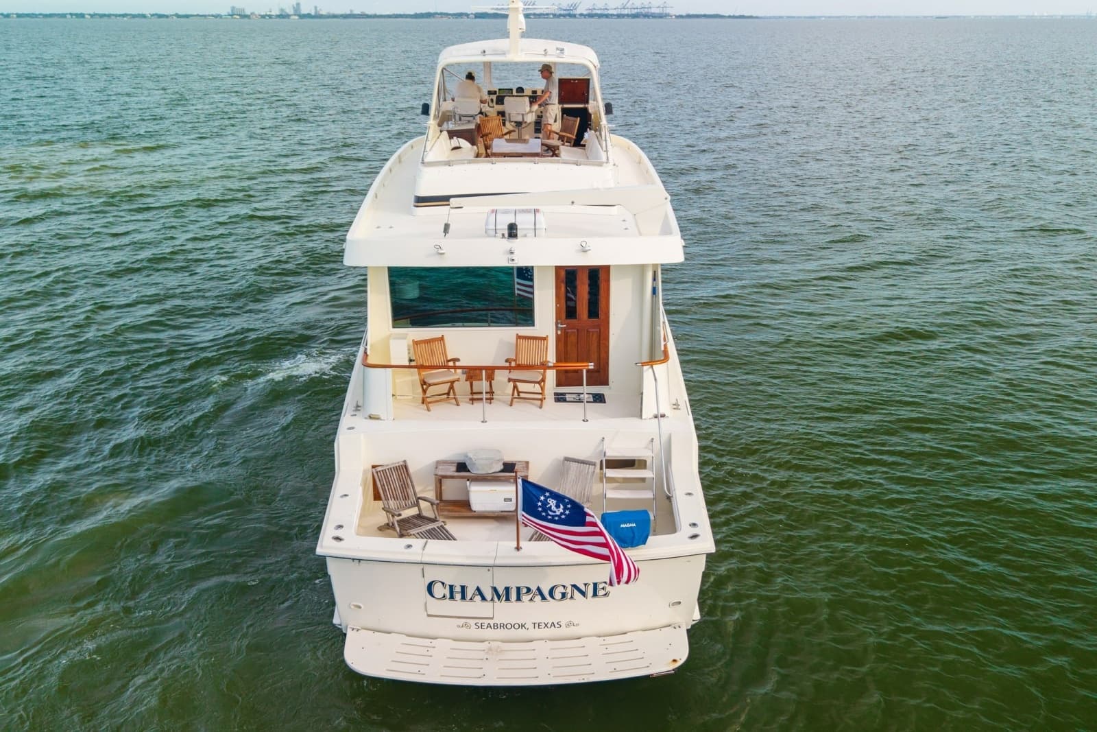1989 Hatteras 74 Cockpit Motor Yacht - Photo 4