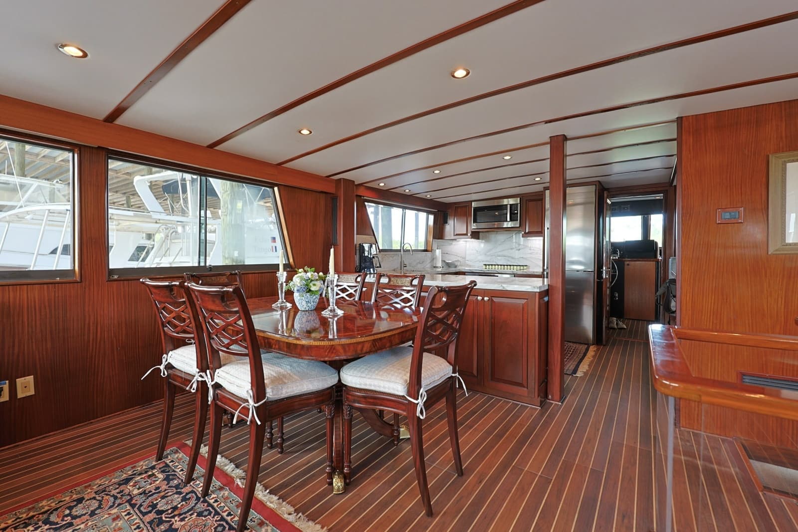 1989 Hatteras 74 Cockpit Motor Yacht - Photo 14