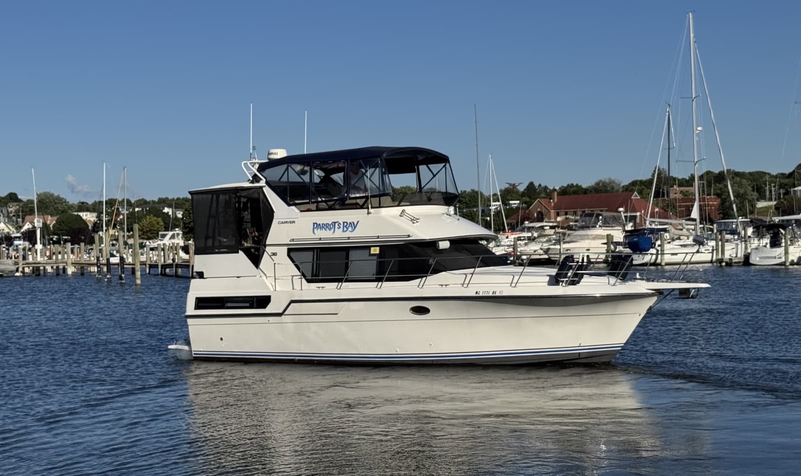 1991 Carver 3608 Aft Cabin Motor Yacht - Photo 2