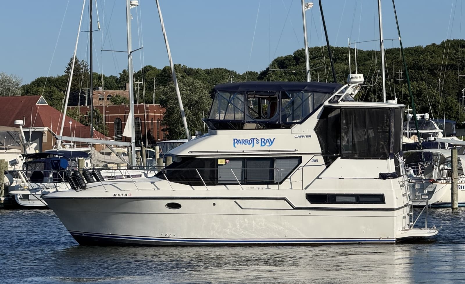 1991 Carver 3608 Aft Cabin Motor Yacht - Photo 8
