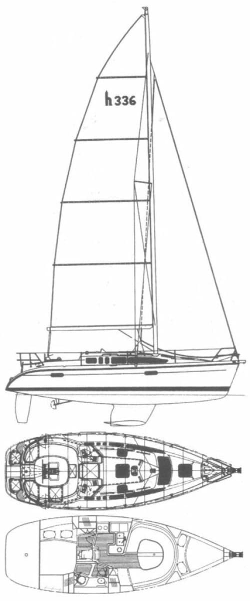 1995 Hunter 336 - Photo 55