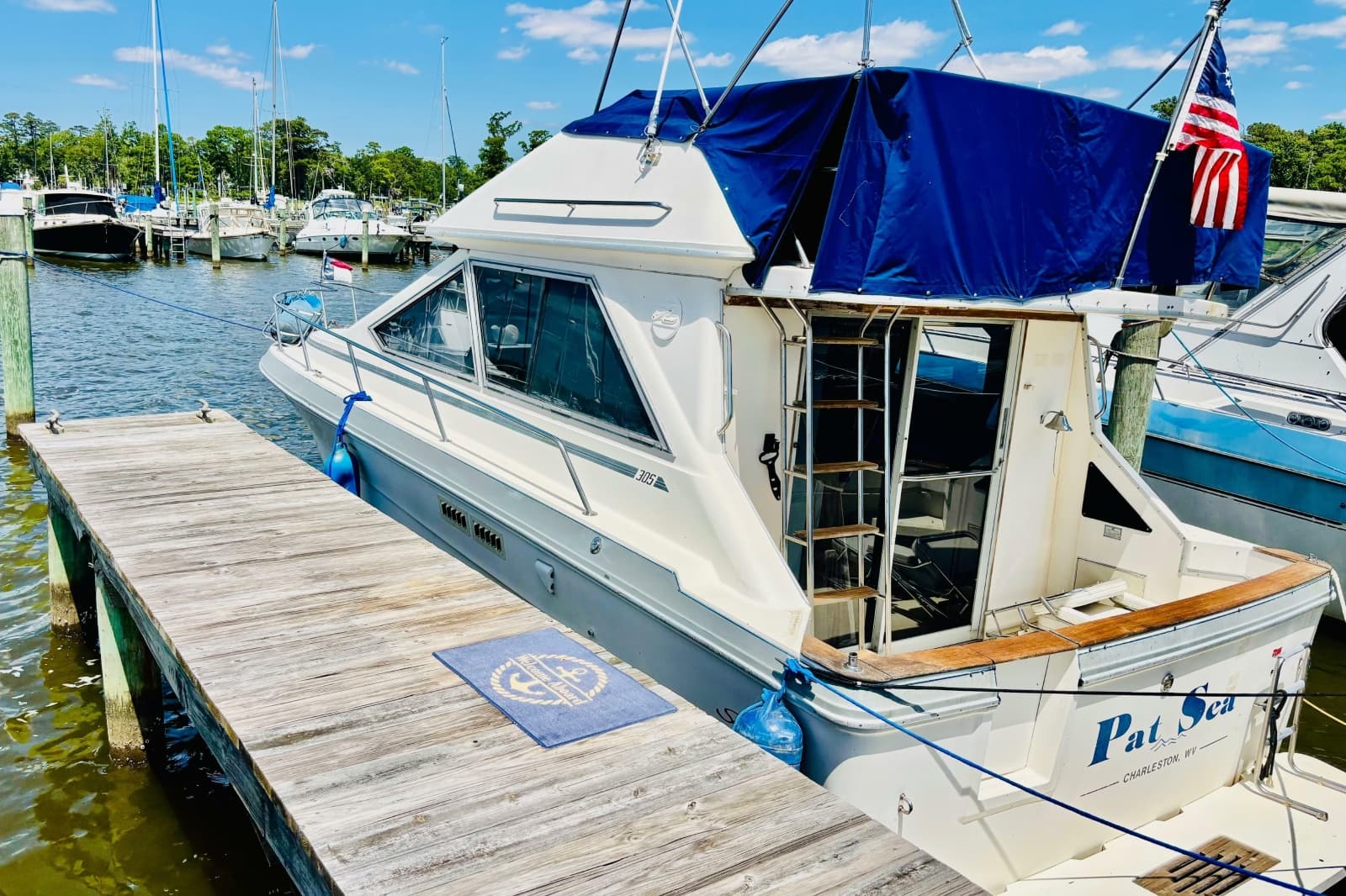 1988 Sea Ray 305 Sedan Bridge - Photo 2