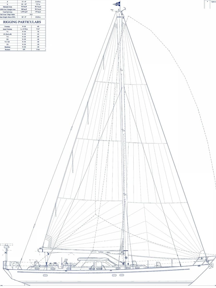 2001 Lyman-Morse Fontaine Custom 63 Pilothouse Sloop - Photo 26