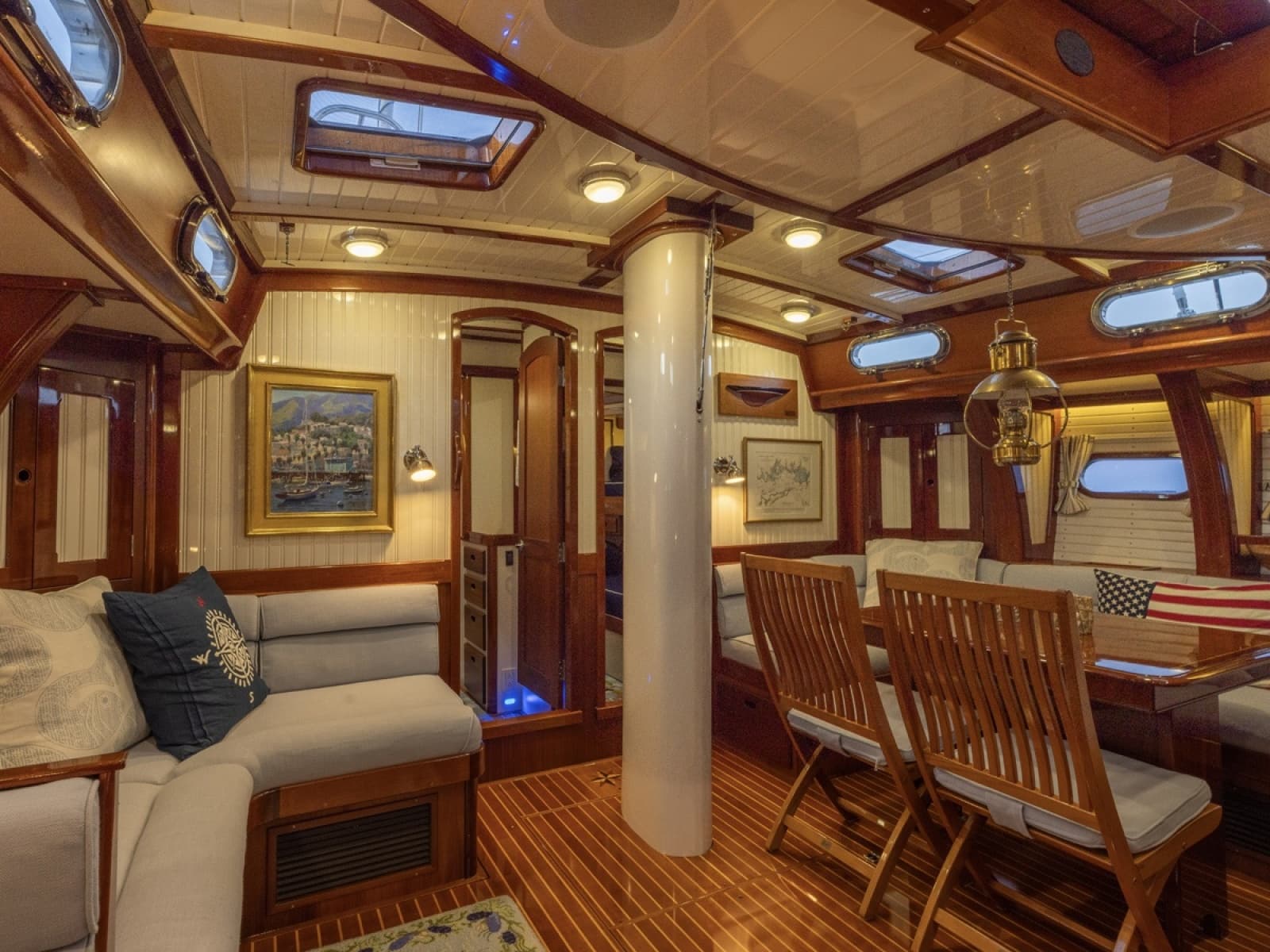 2001 Lyman-Morse Fontaine Custom 63 Pilothouse Sloop - Photo 11