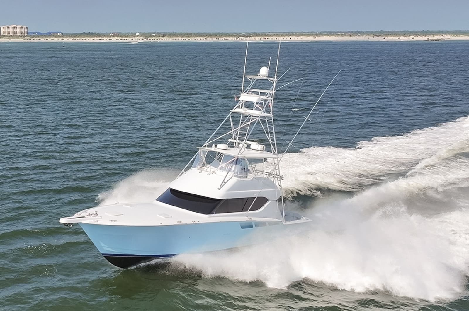 2001 Hatteras 55 Convertible - Photo 58
