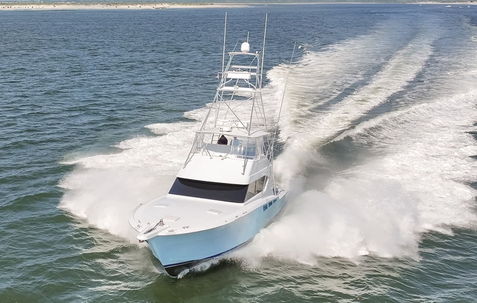 2001 Hatteras 55 Convertible - Photo 3