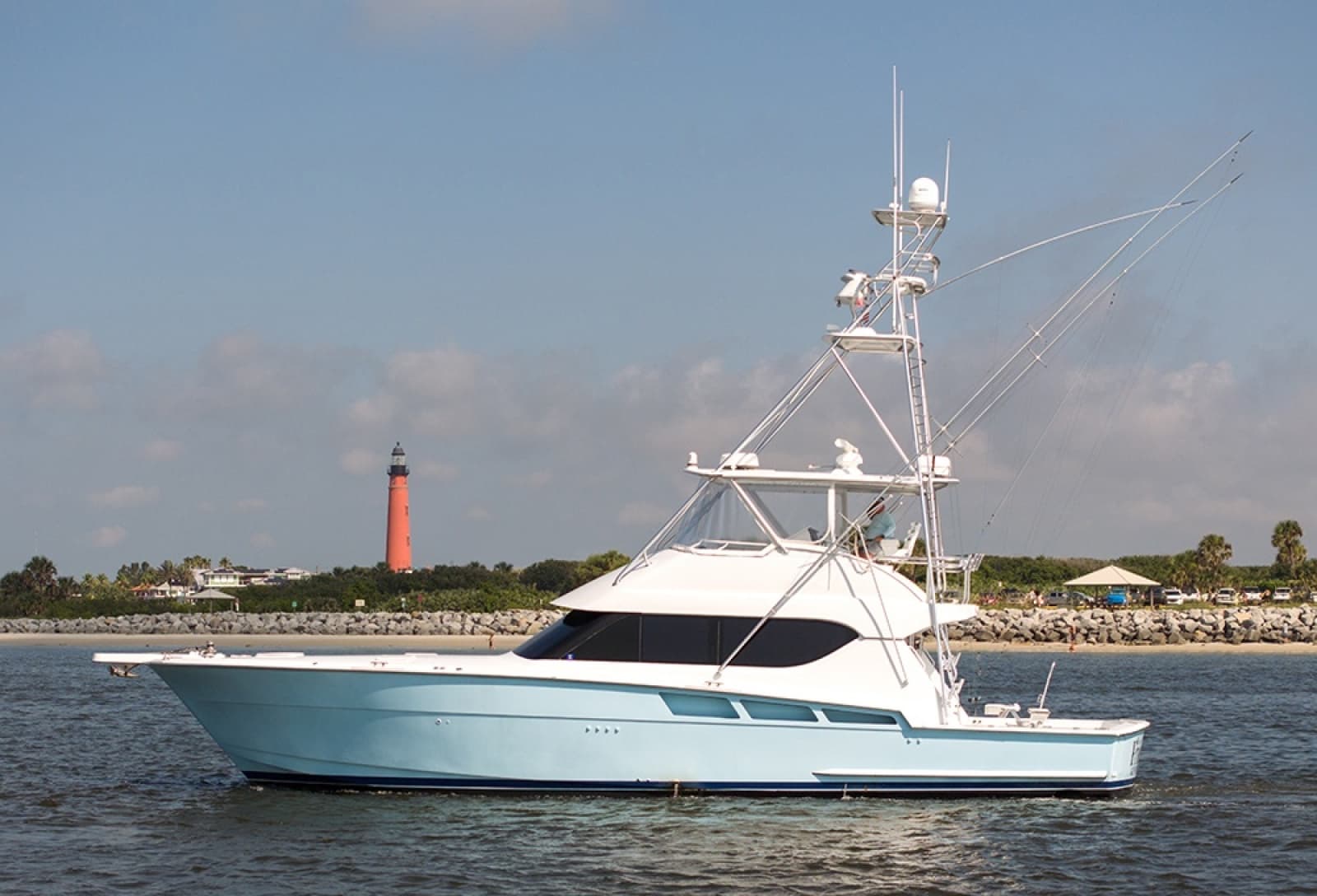 2001 Hatteras 55 Convertible - Photo 11