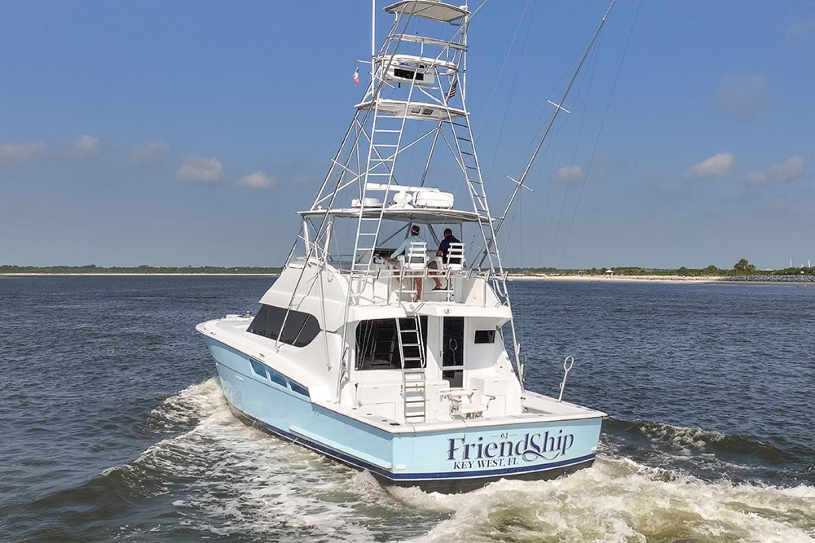 2001 Hatteras 55 Convertible - Photo 6