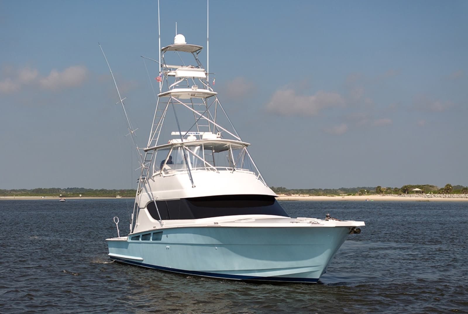 2001 Hatteras 55 Convertible - Photo 57