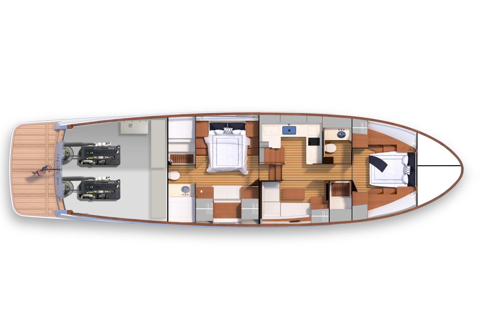 2027 Hunt Yachts 56 Flybridge - Photo 75