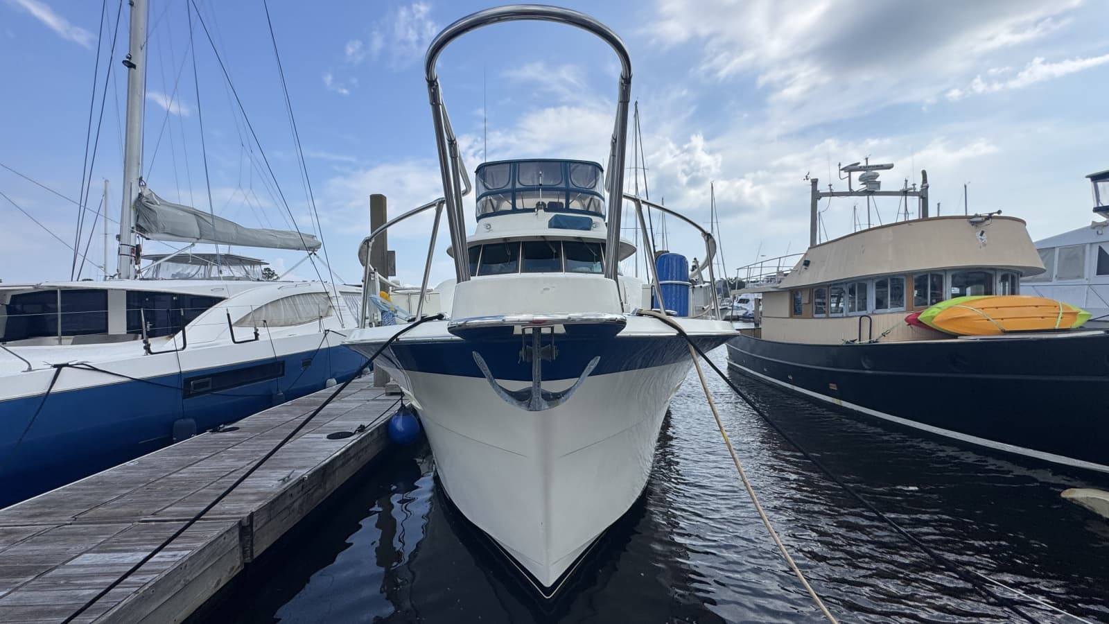 1985 Hatteras 53 Extended Deckhouse - Photo 3